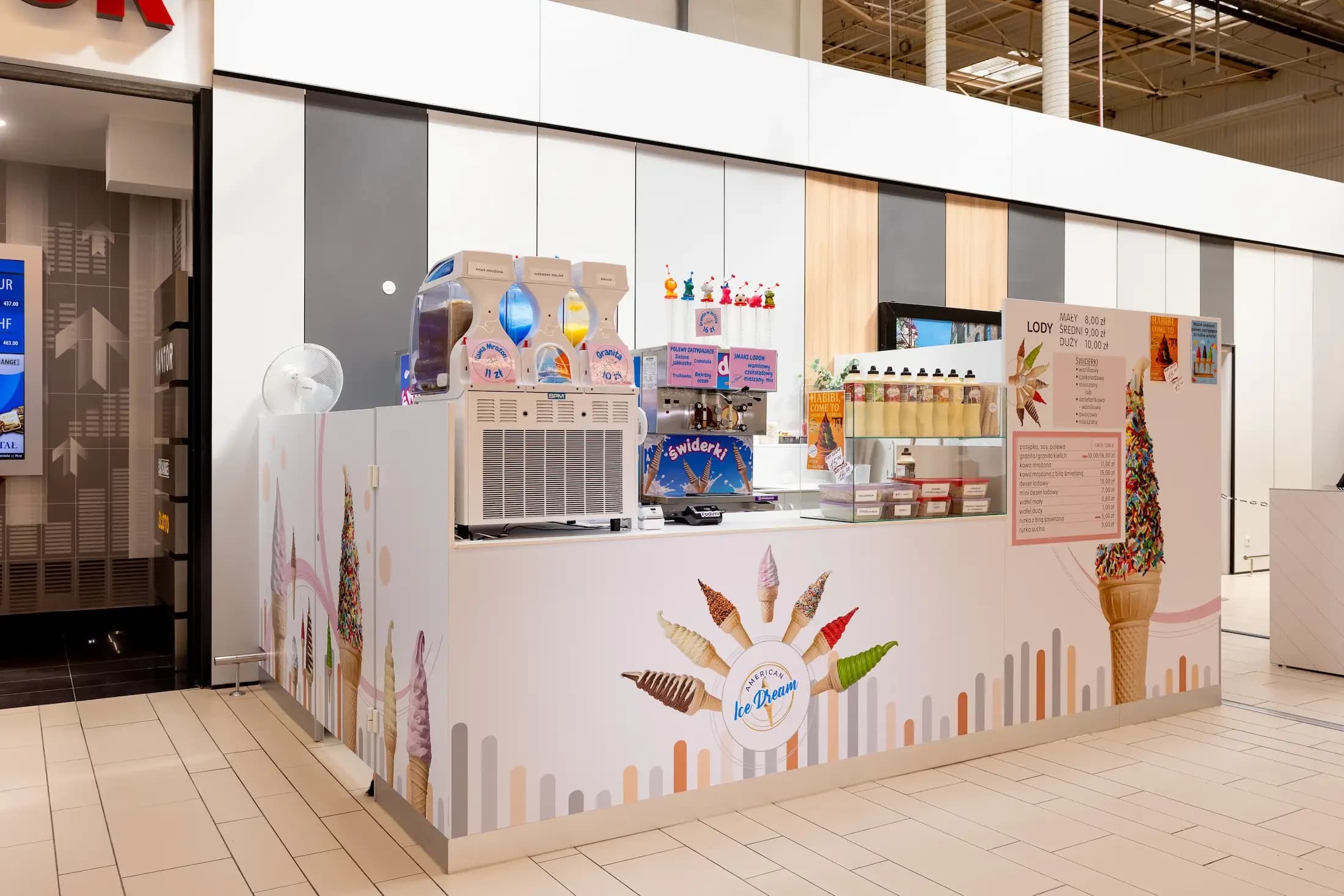 Fotografia lodziarni American Ice Dream w lokalizacji Katowice Auchan