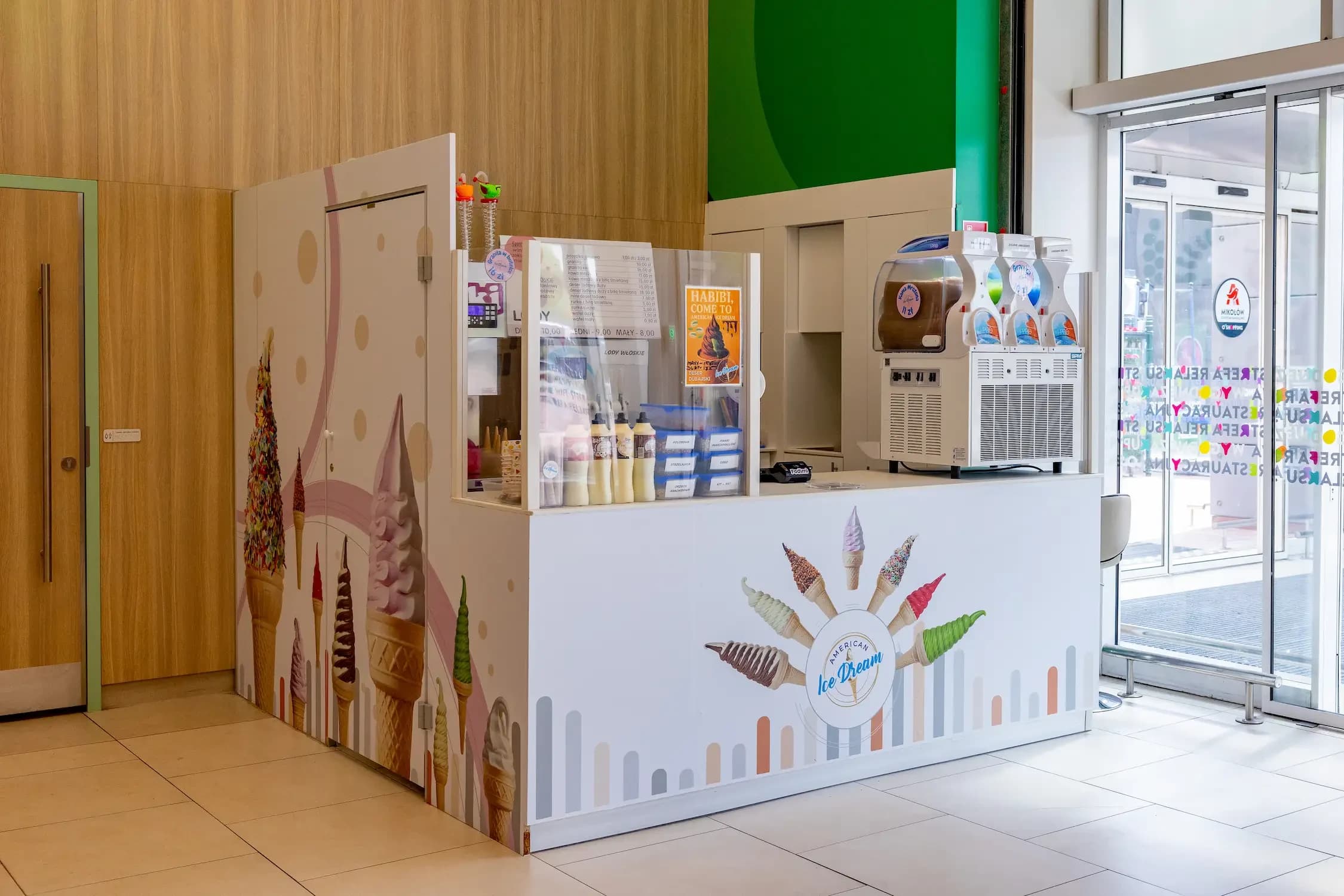 Fotografia lodziarni American Ice Dream w lokalizacji Mikołów Auchan